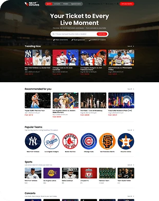 SeatWaves Ticket Marketplace
